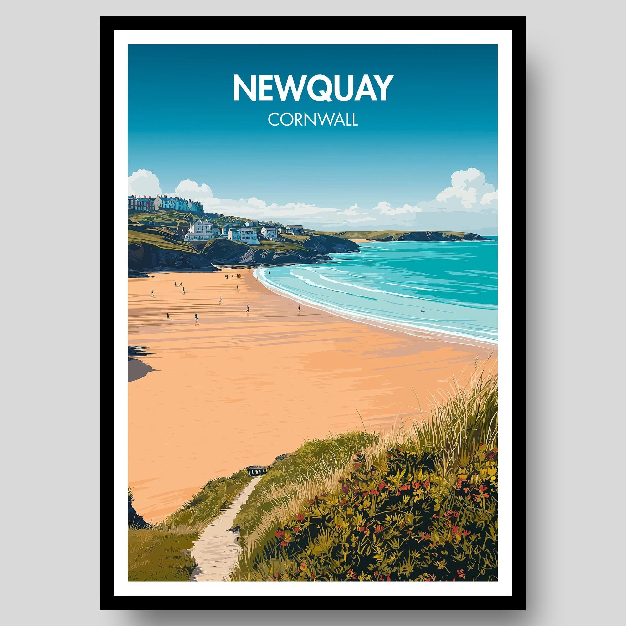 Newquay Poster