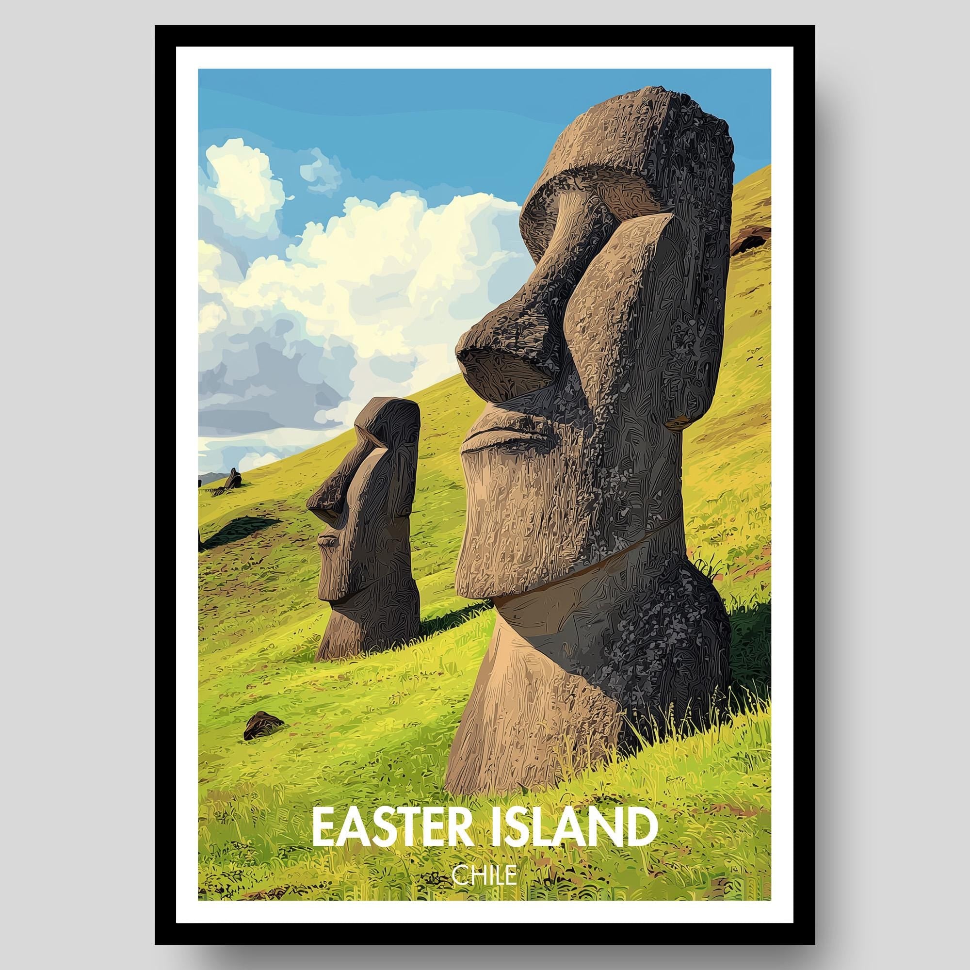 Easter Island Poster