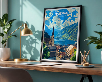 Hallstatt Poster