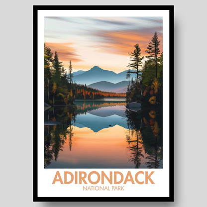 Adirondacks National Park Poster