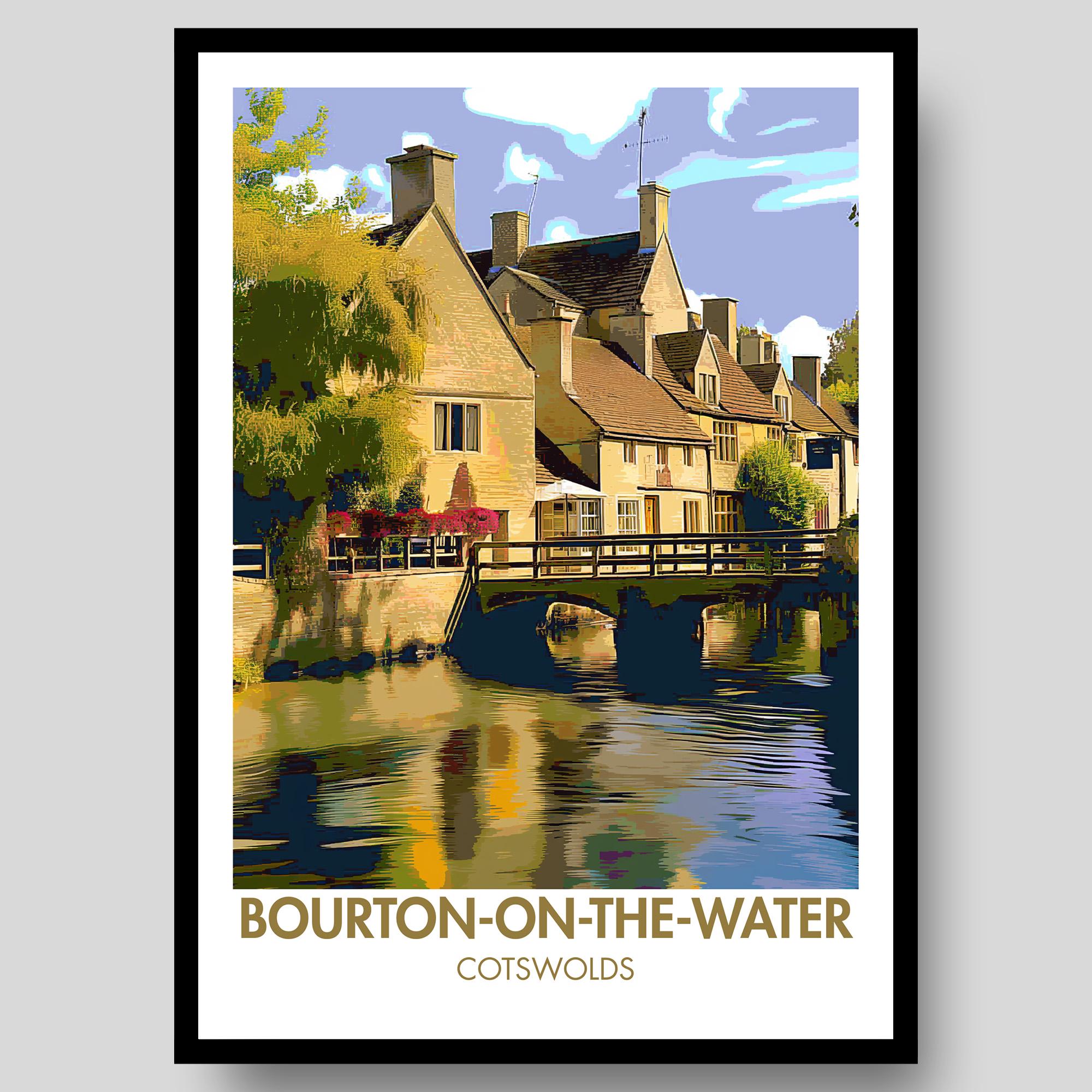 Bourton-On-The-Water Poster