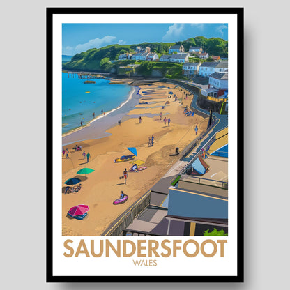 Saundersfoot Poster