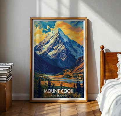 Mount Cook Poster