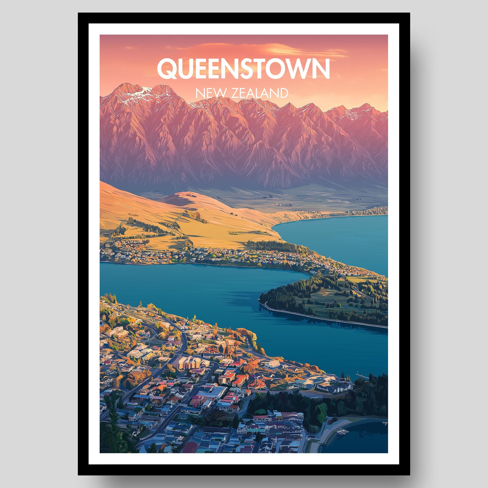 Queenstown Poster