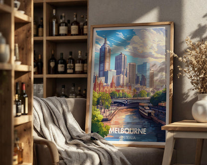Melbourne Poster