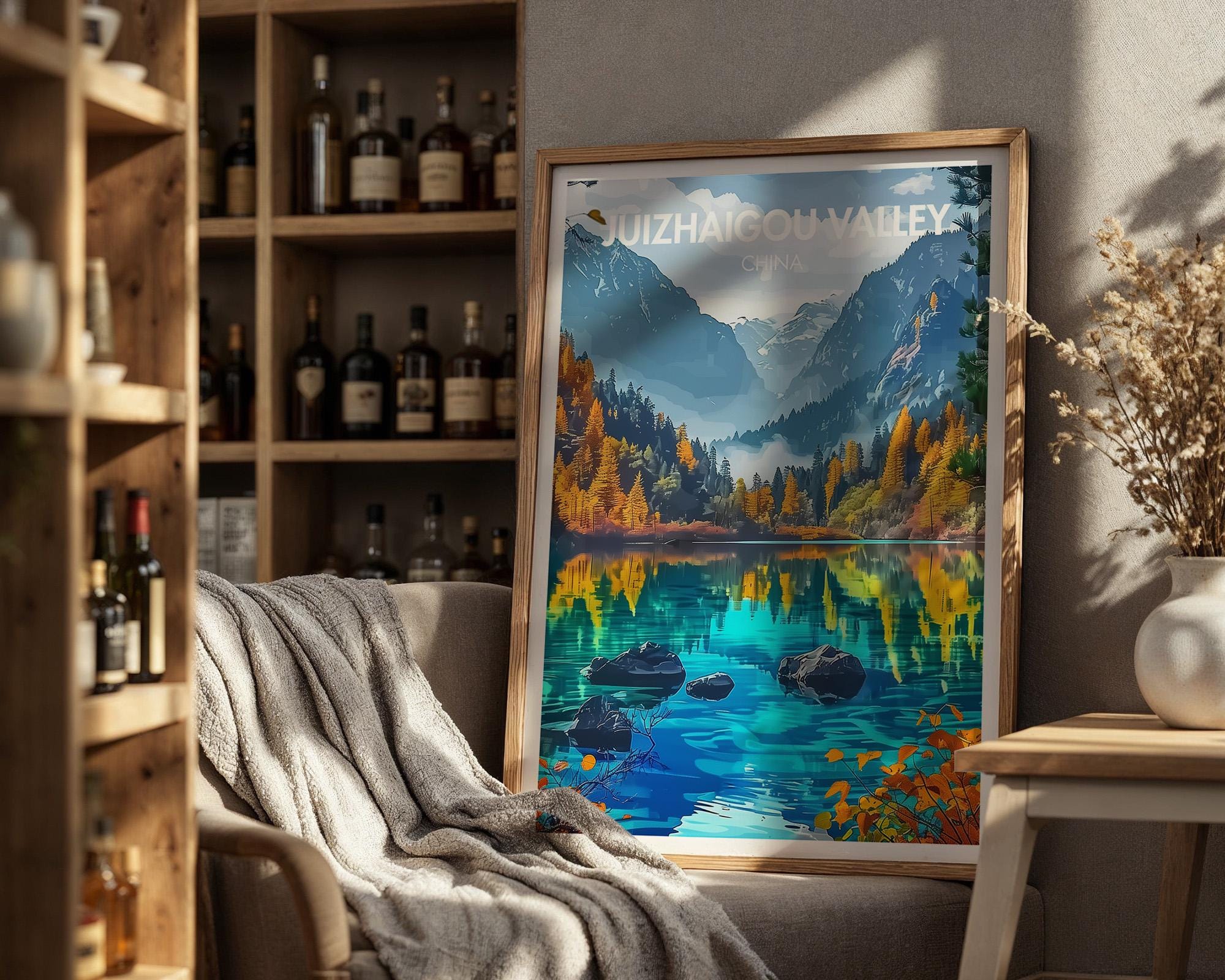 Juizhaigou Valley Poster