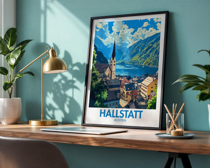 Hallstatt Poster