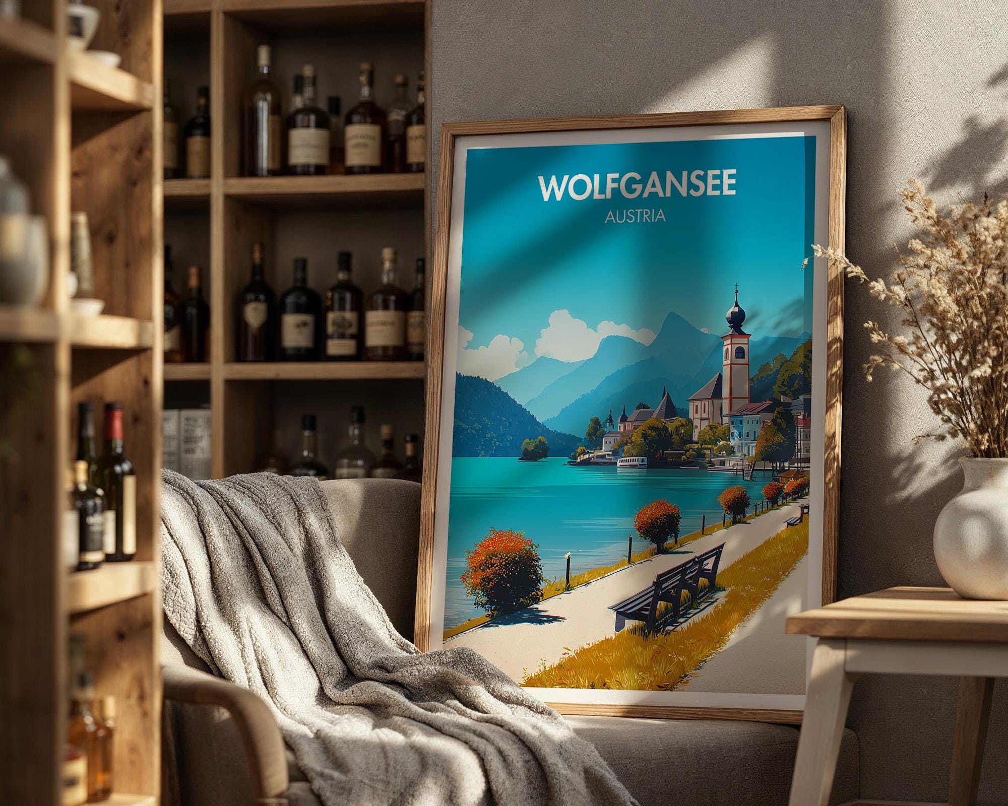 Wolfgangsee Poster