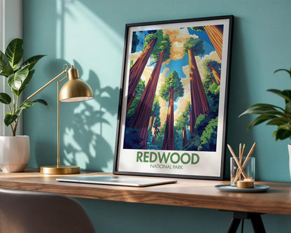 Redwood National Park Poster
