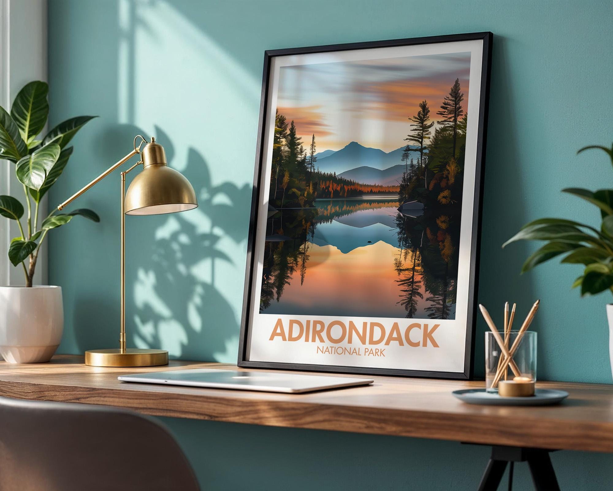 Adirondacks National Park Poster