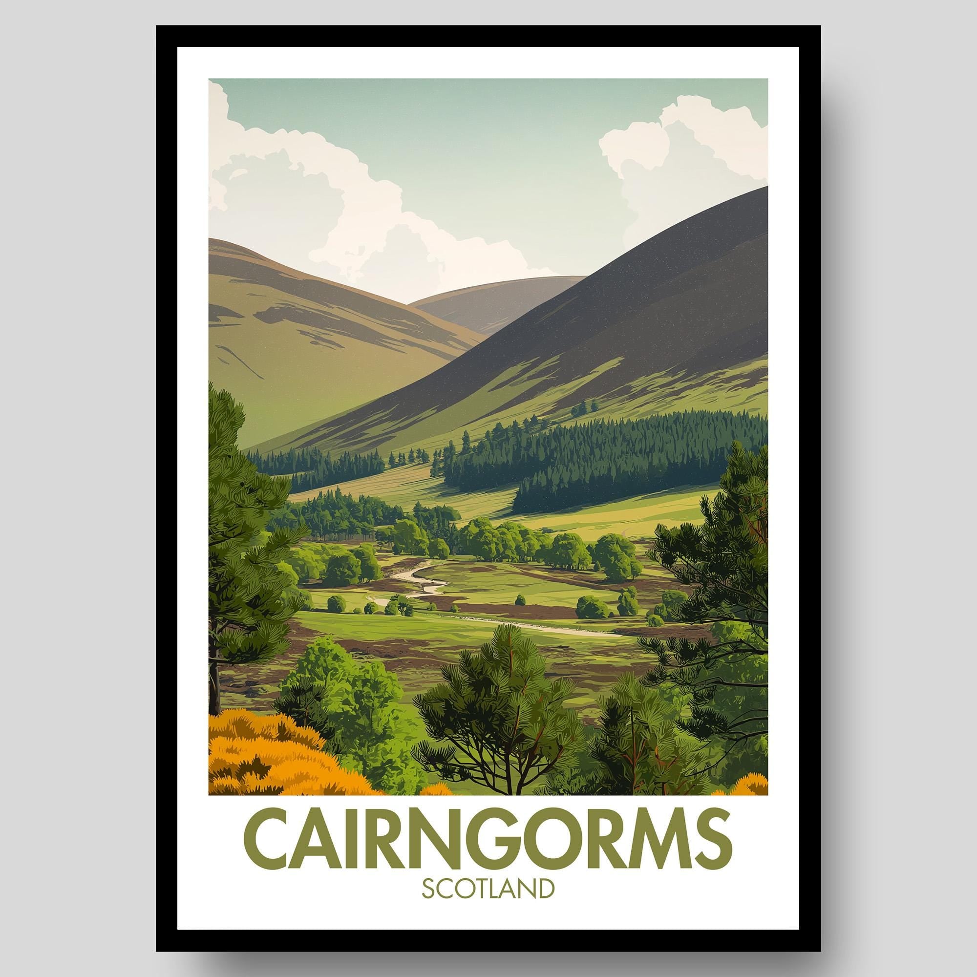 Cairngorms Poster