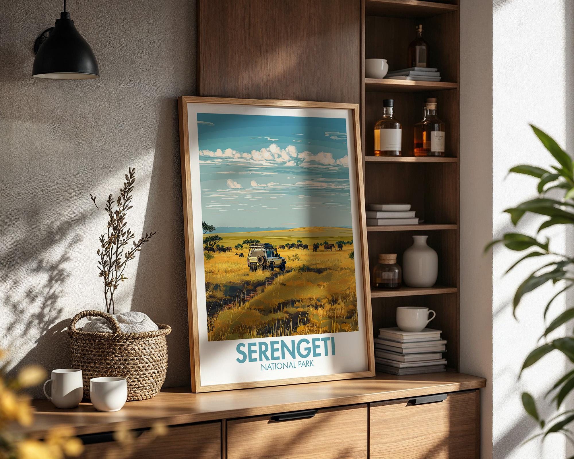 Serengeti National Park Poster