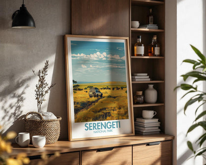 Serengeti National Park Poster