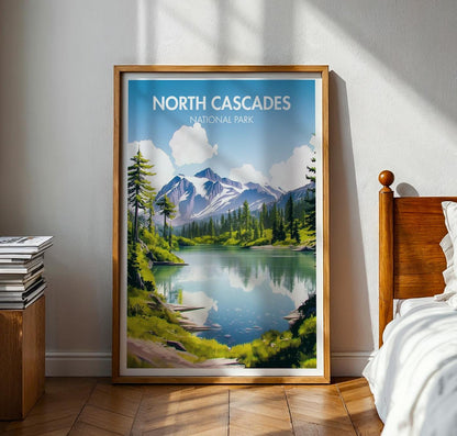 North Cascades National Park Poster