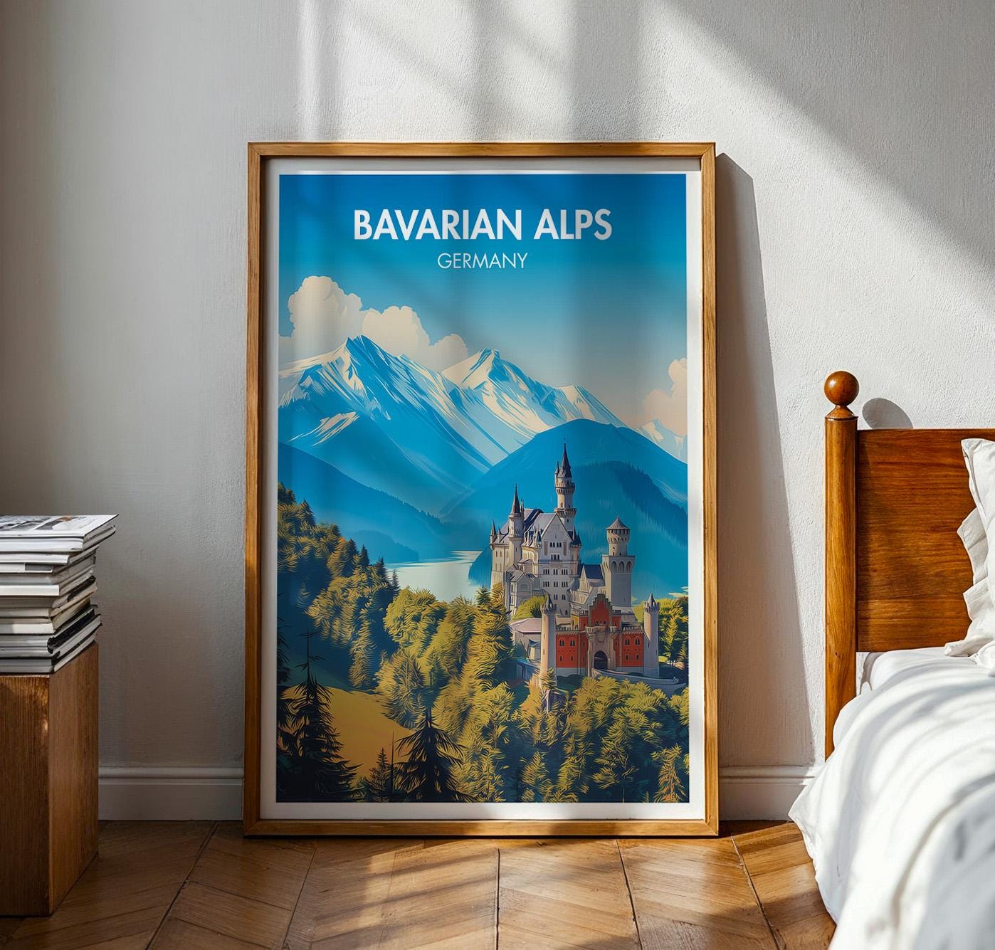 Bavarian Alps Poster