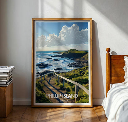 Phillip Island Poster