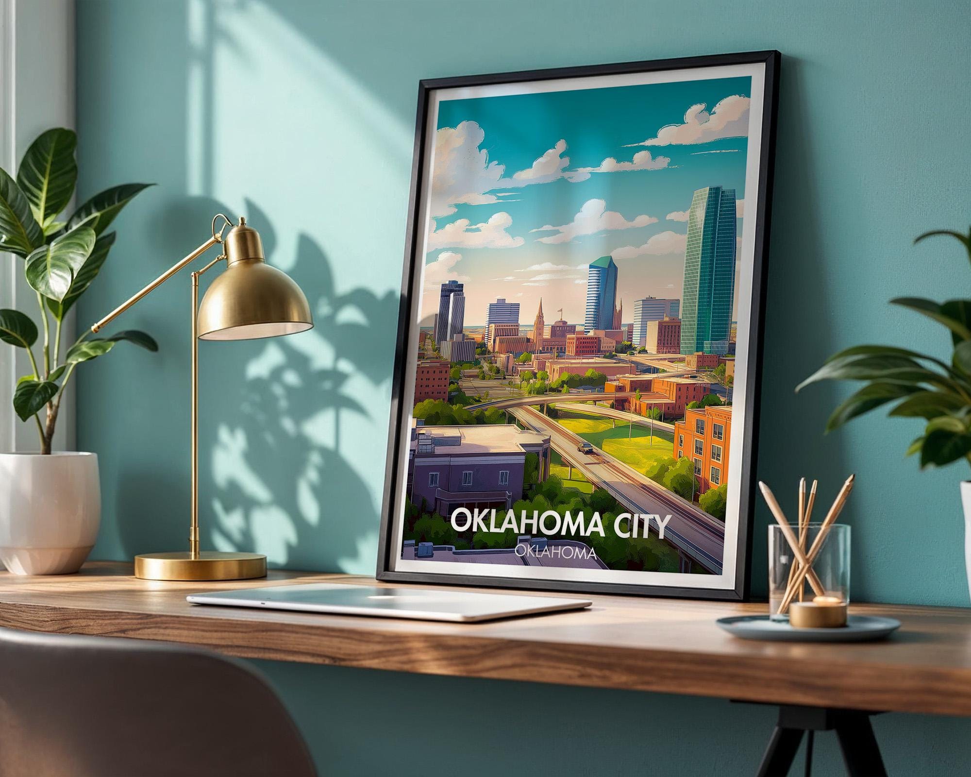 Oklahoma City Poster