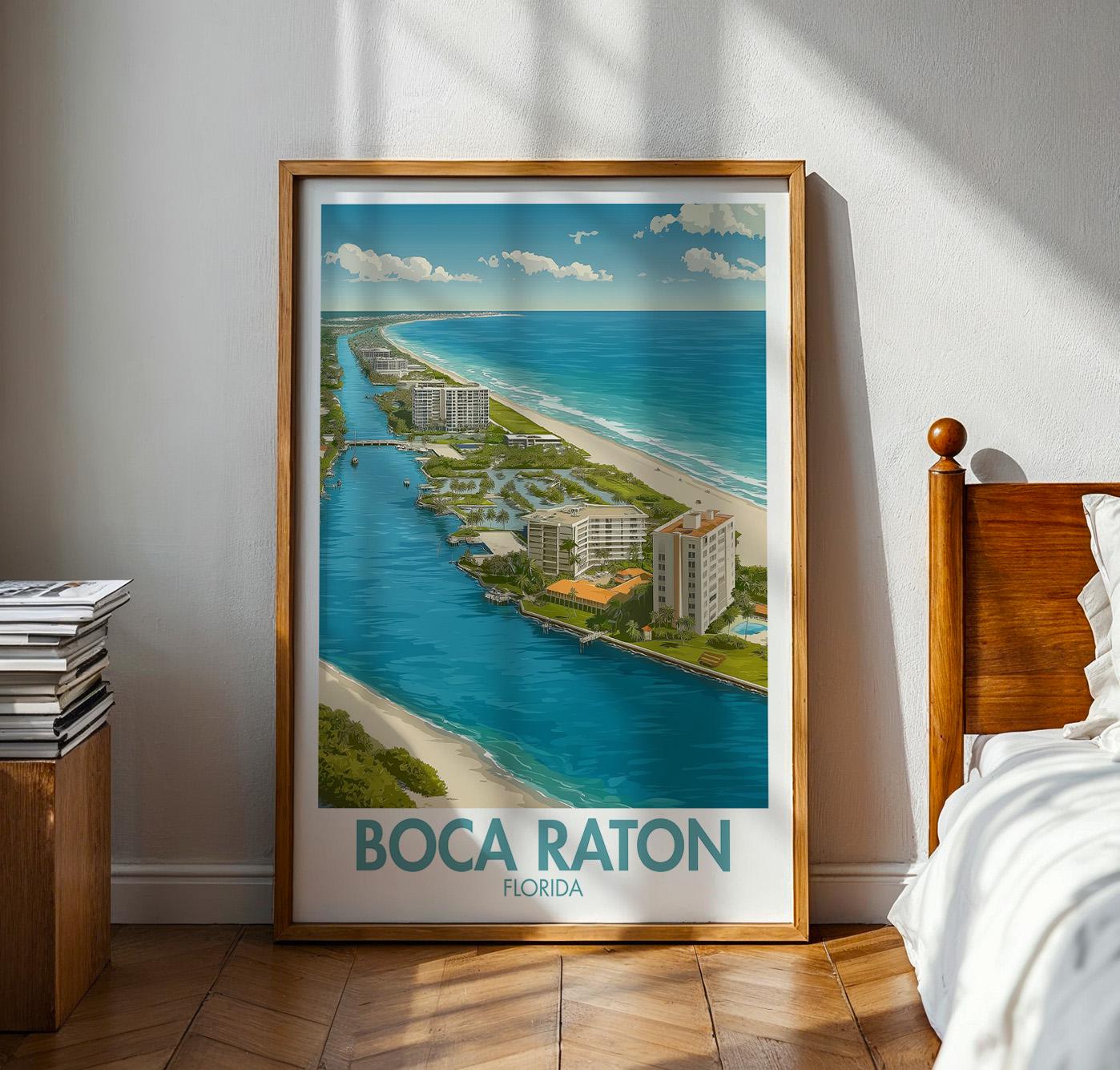 Boca Raton Poster