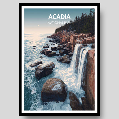 Acadia National Park Poster
