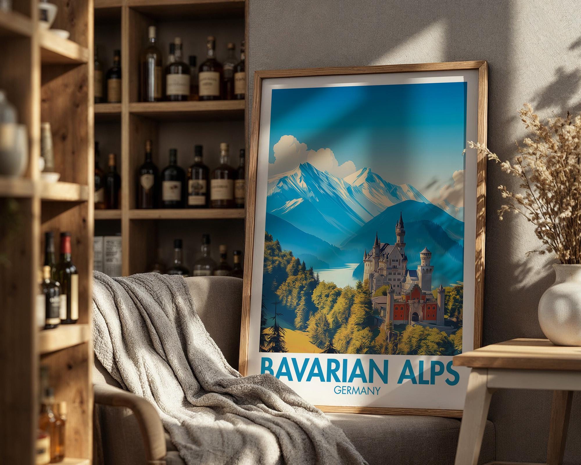 Bavarian Alps Poster