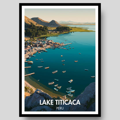 Lake Titicaca Poster