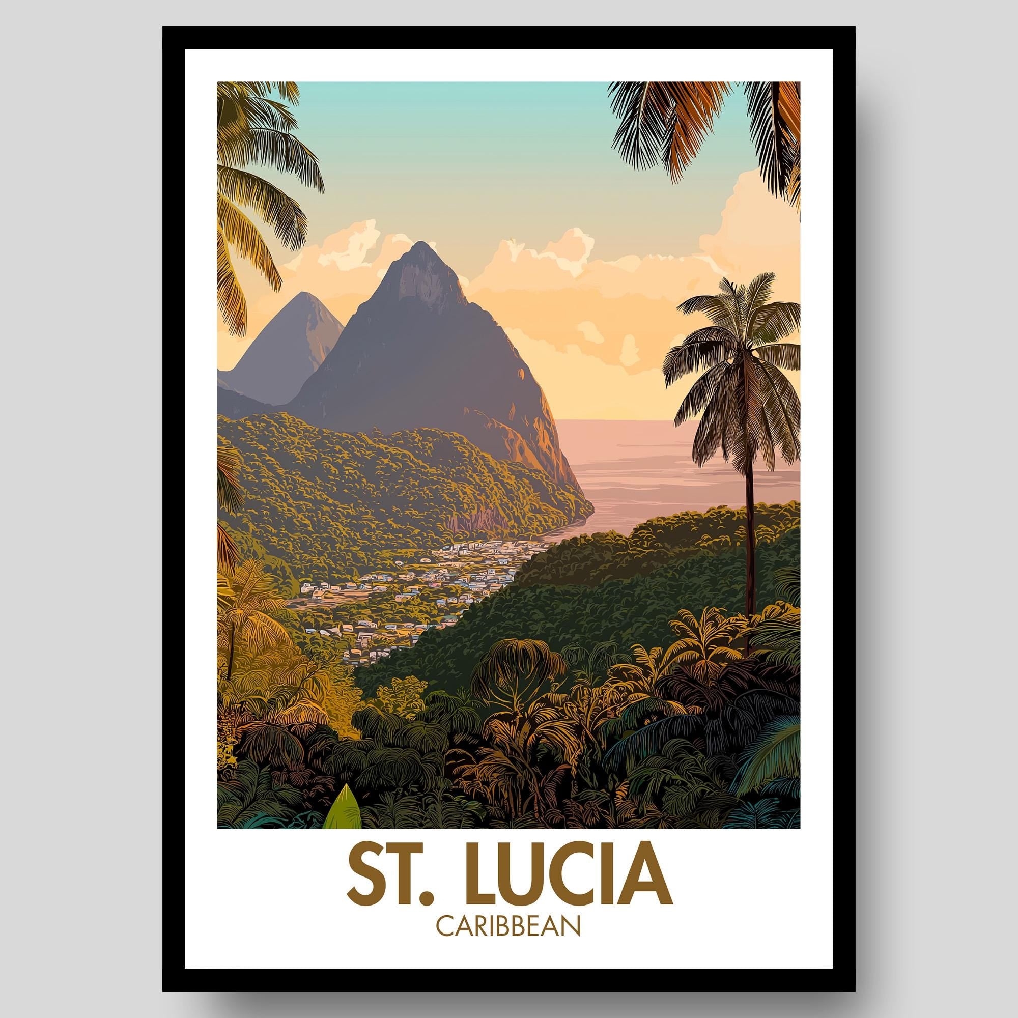 St. Lucia Poster