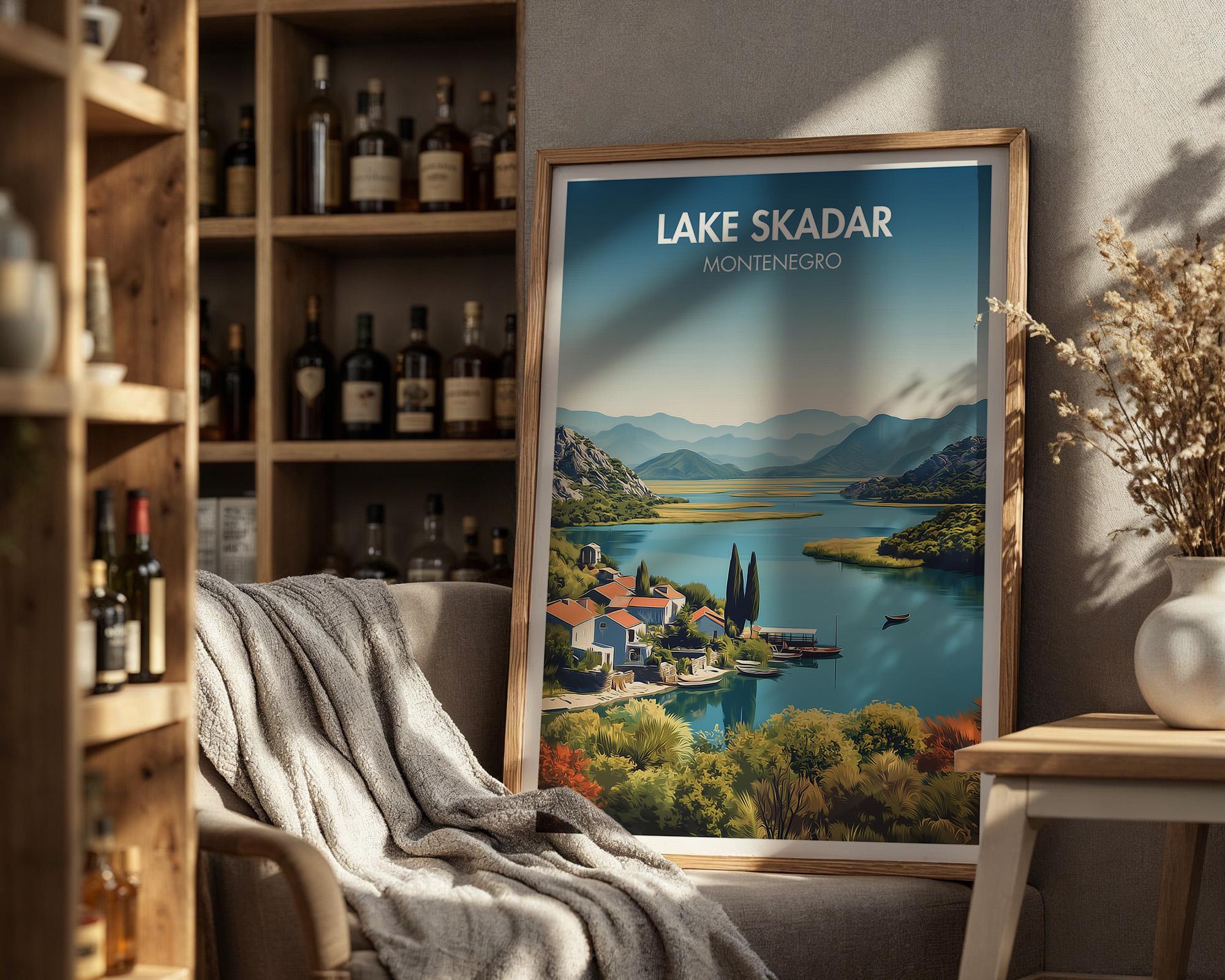 Lake Skadar Poster