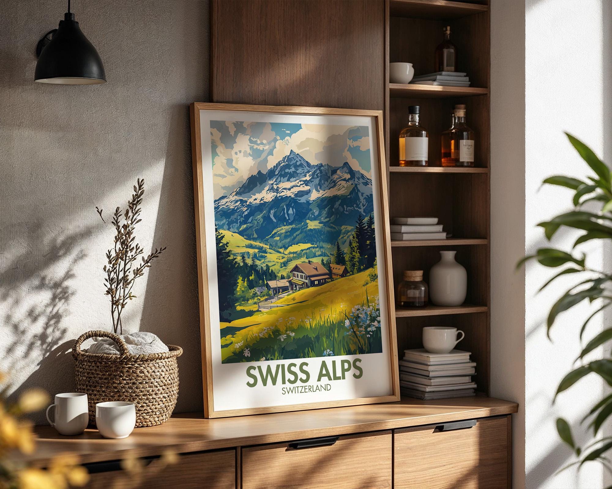 Swiss Alps Poster