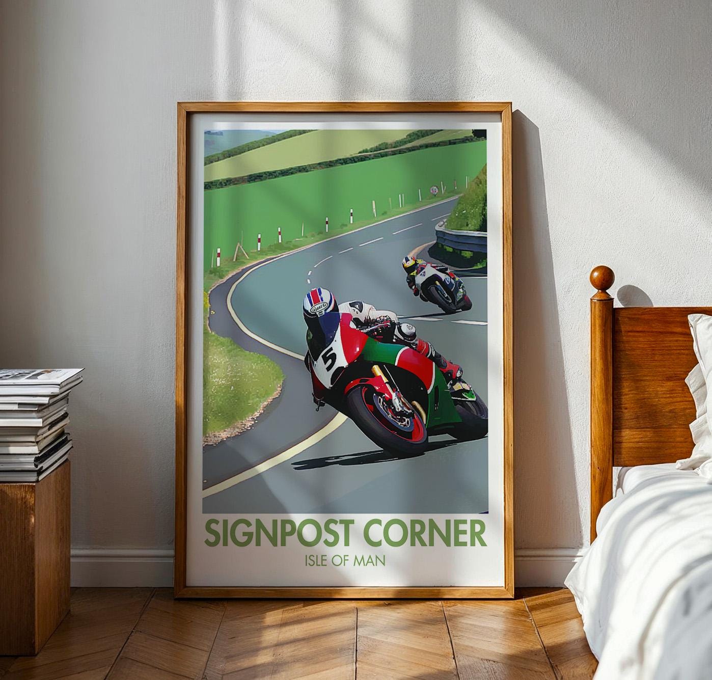Signpost Corner Poster