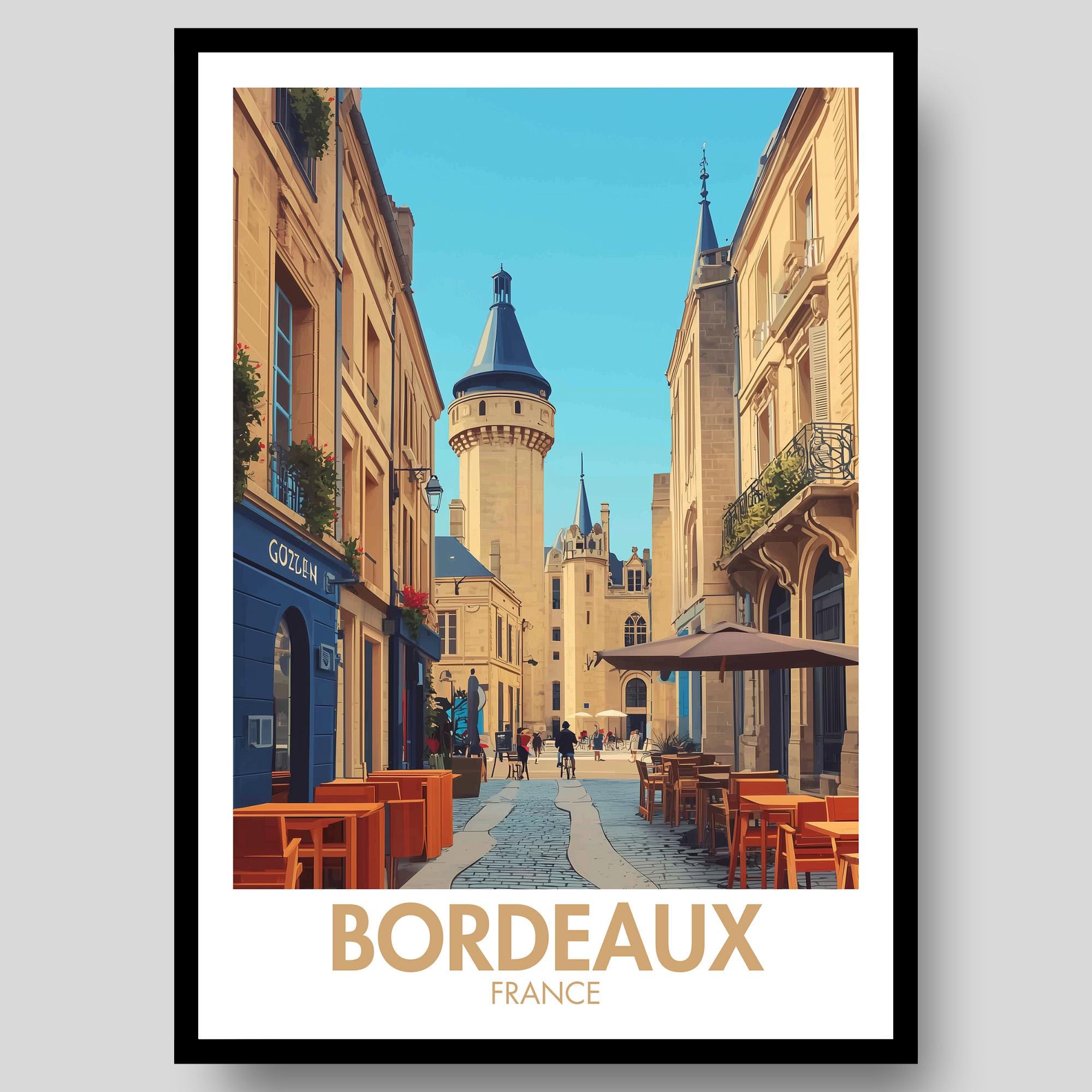 Bordeaux Poster