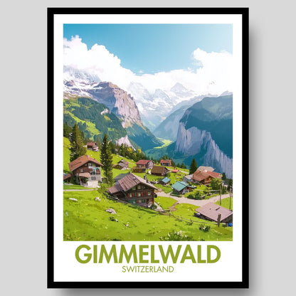 Gimmelwald Poster