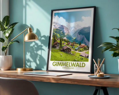 Gimmelwald Poster