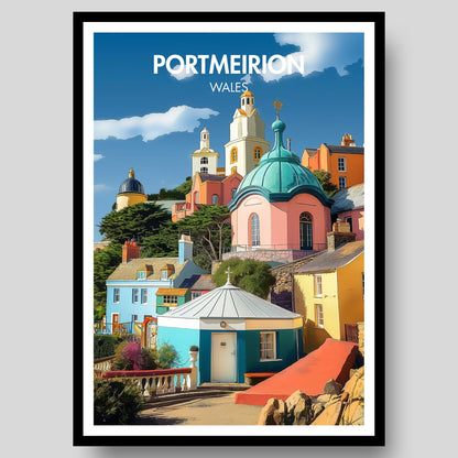 Portmeirion Poster