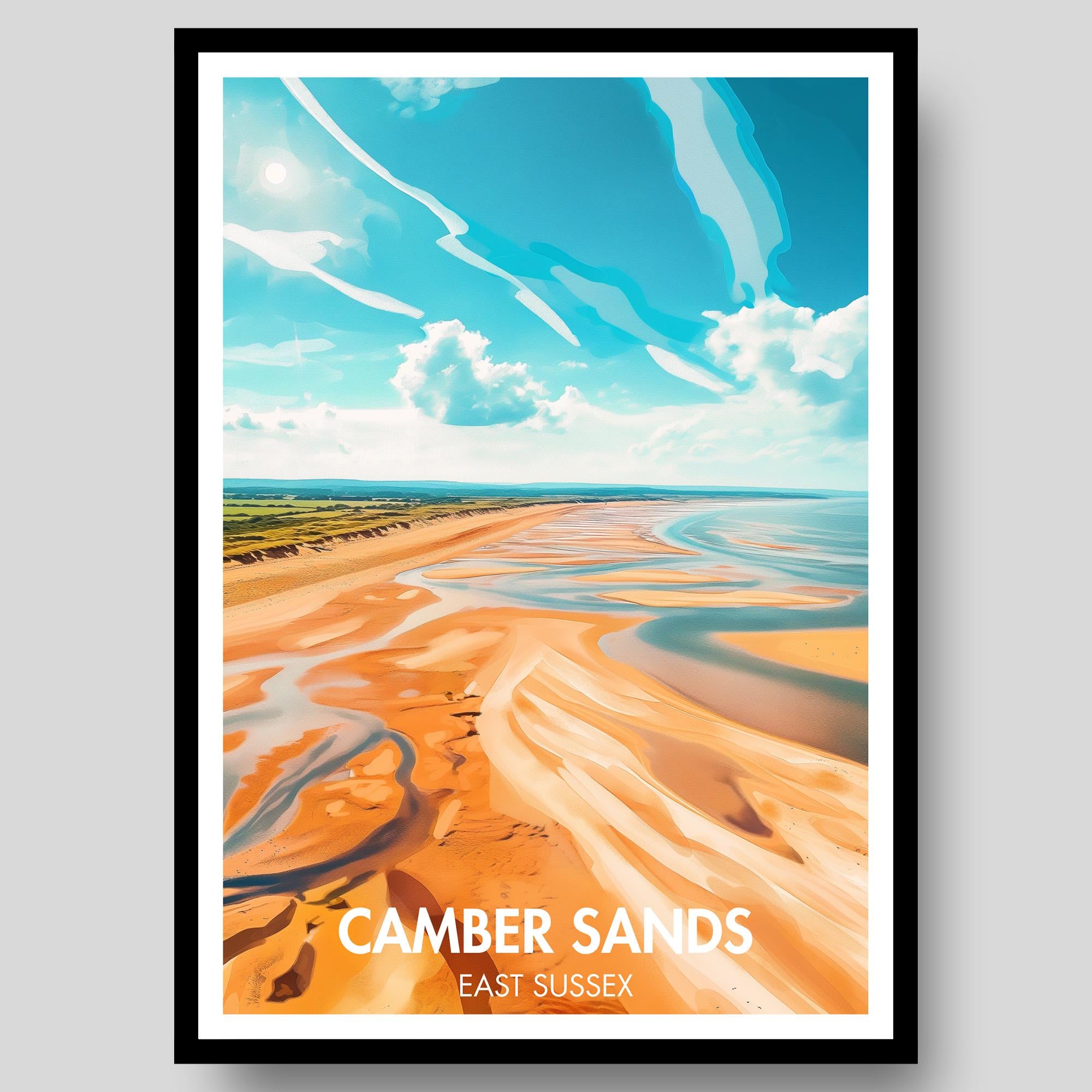 Camber Sands Poster