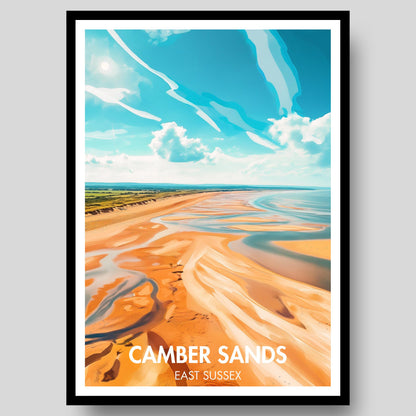 Camber Sands Poster