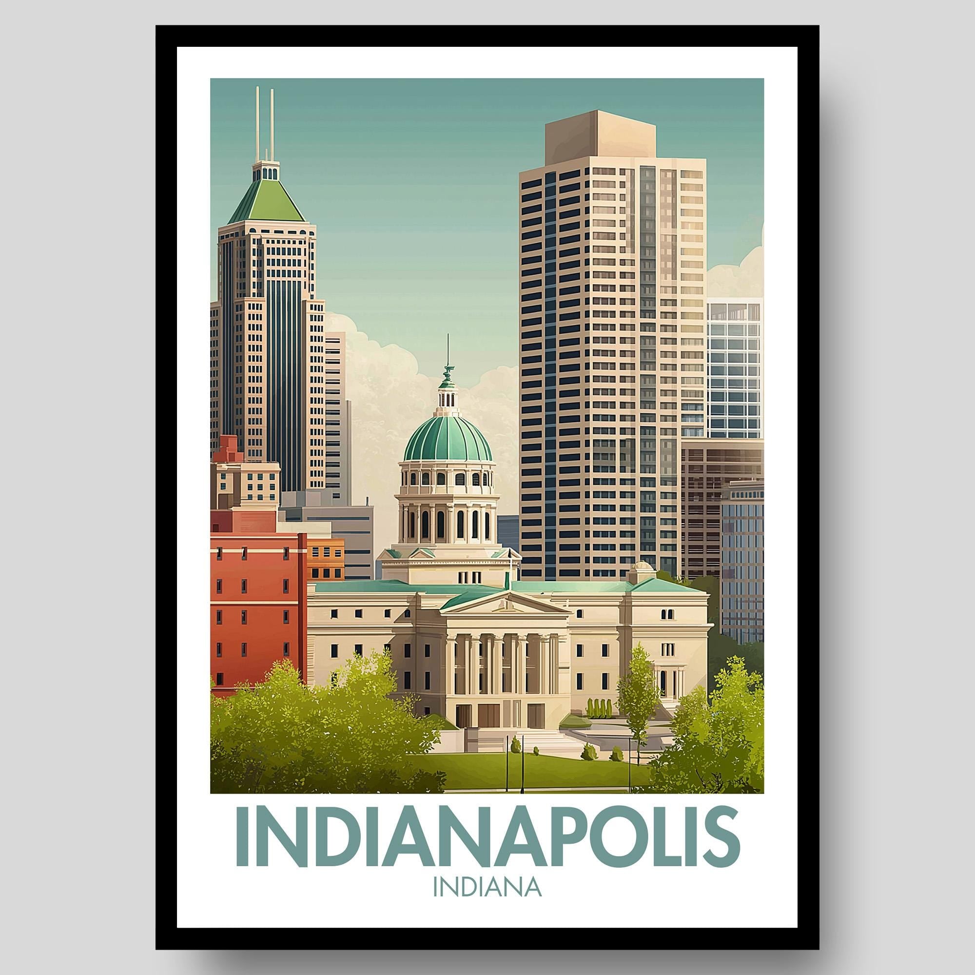 Indianapolis Poster