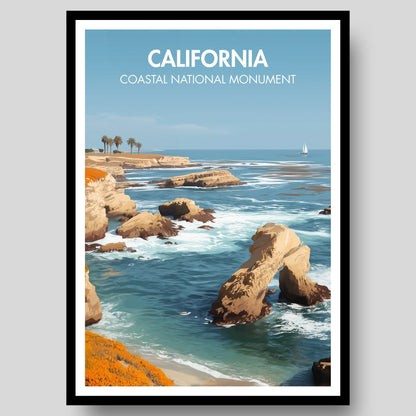 California Coastal National Monument Poster