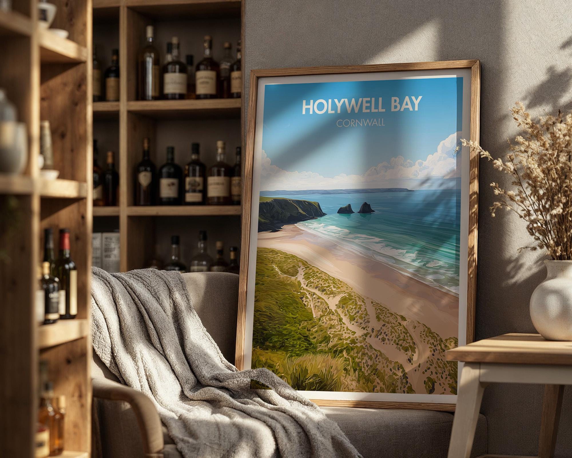 Holywell Bay Poster