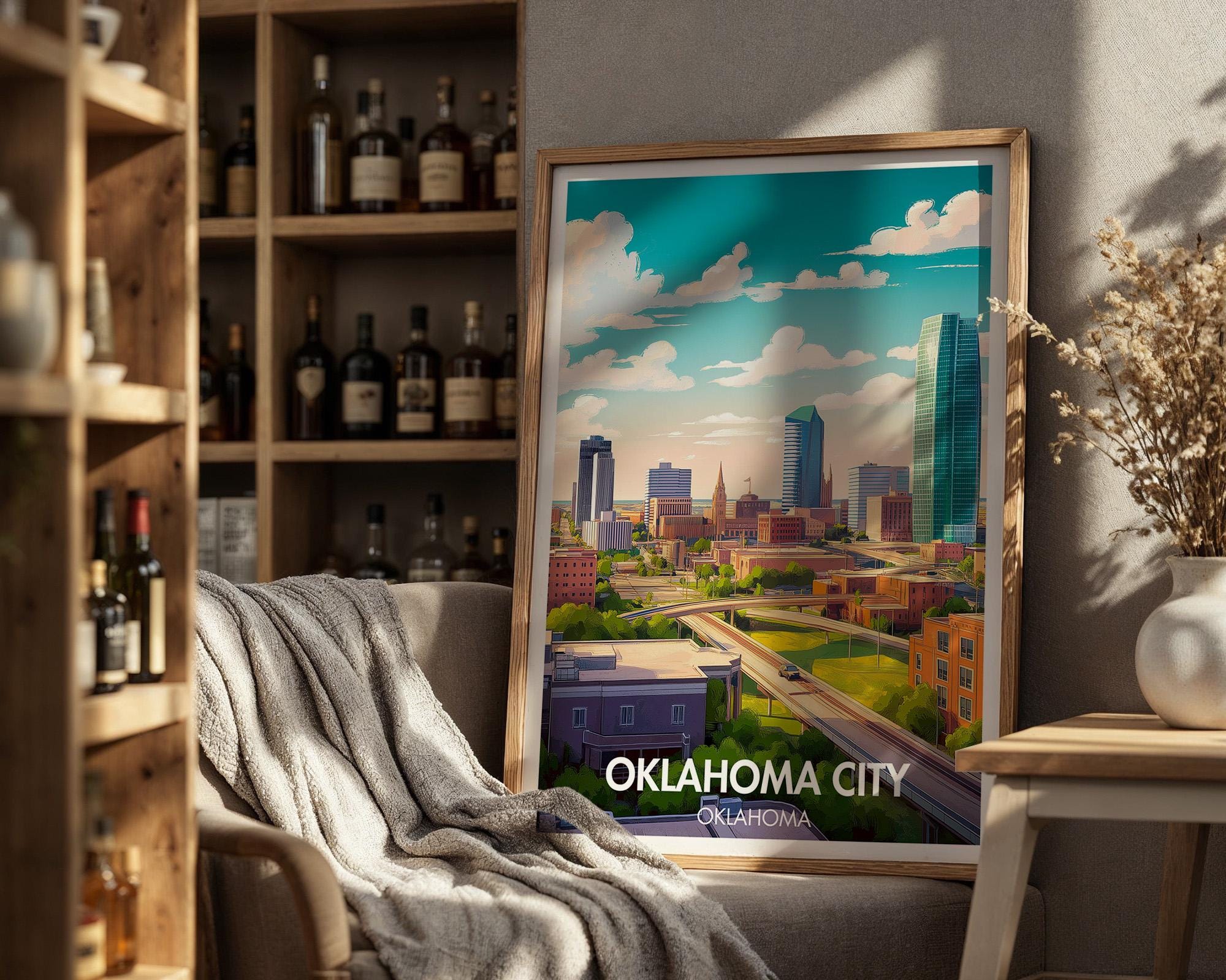 Oklahoma City Poster