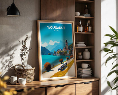 Wolfgangsee Poster
