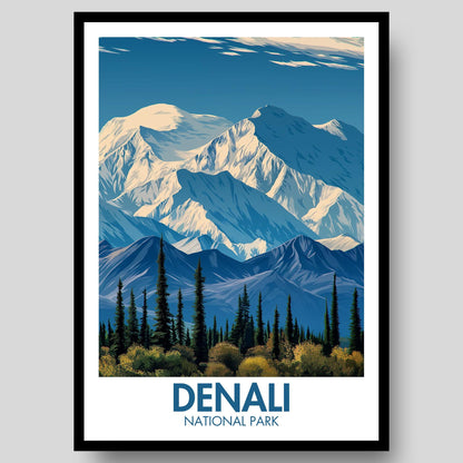 Denali National Park Poster