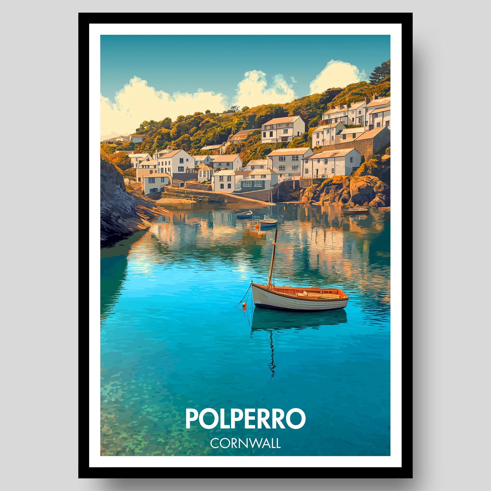 Polperro Poster