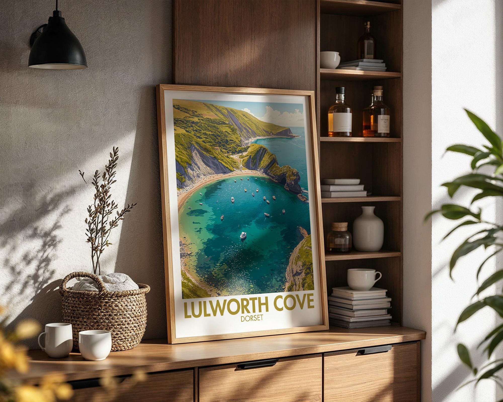 Lulworth Cove Poster