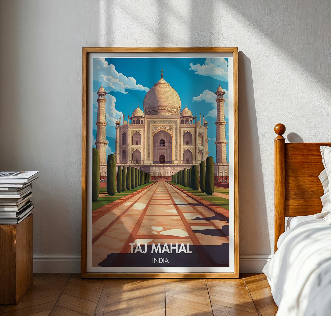 Taj Mahal Poster