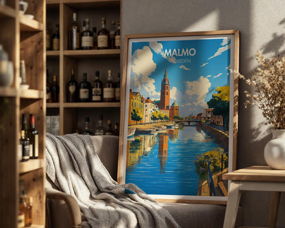 Malmo Poster