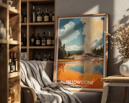 Yellowstone National Park Poster