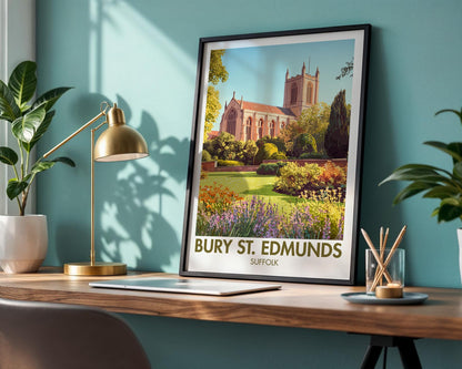 Bury St. Edmunds Poster
