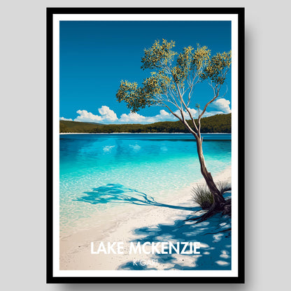 Lake Mckenzie Poster