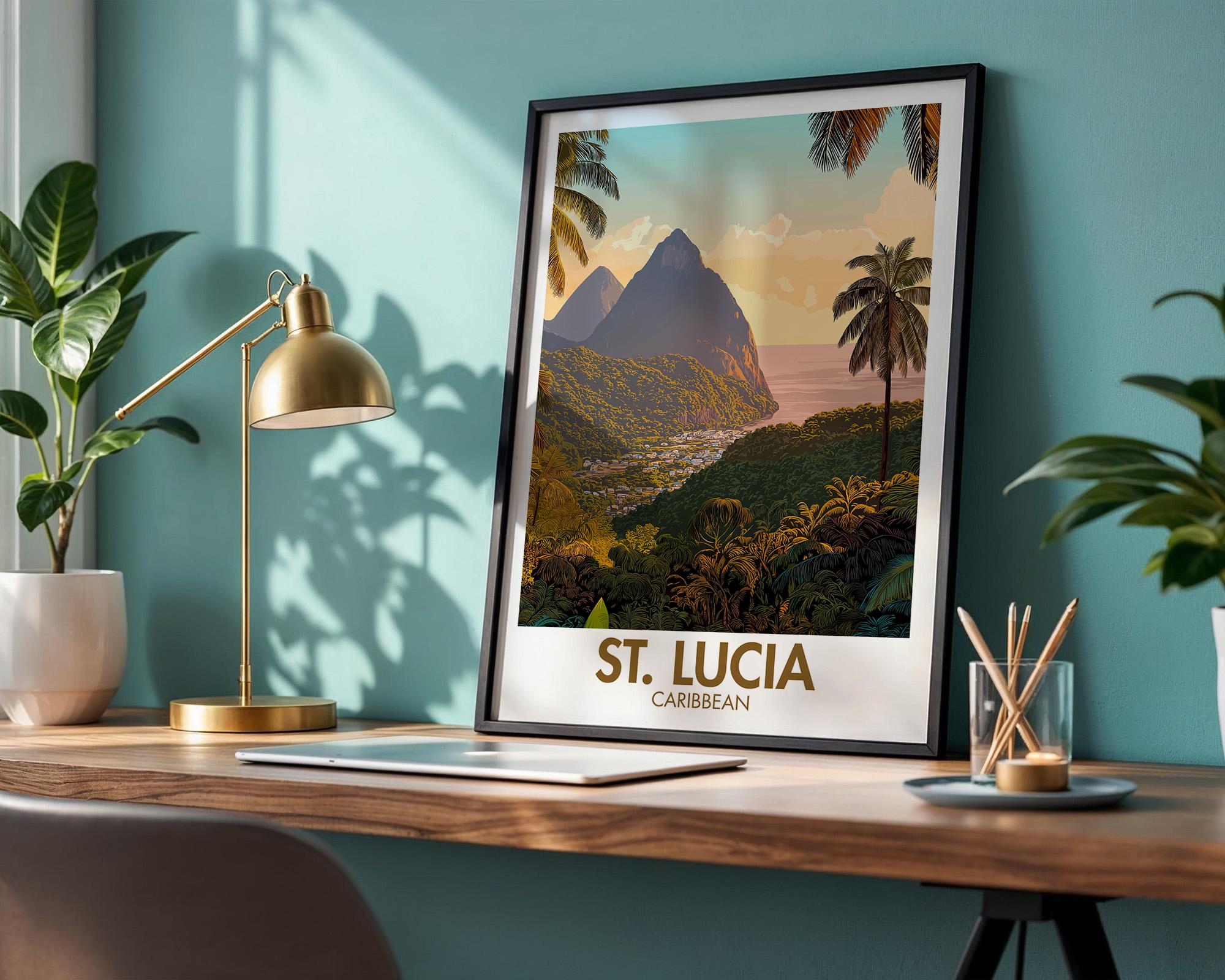 St. Lucia Poster