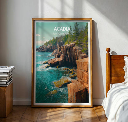 Acadia National Park Poster
